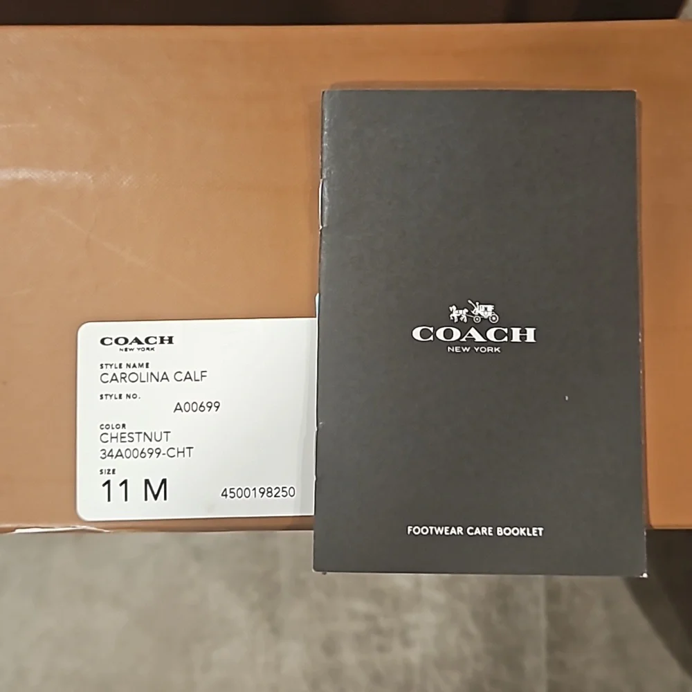 Coach Carolina Calf Boots New in Box - Picture 8 of 8